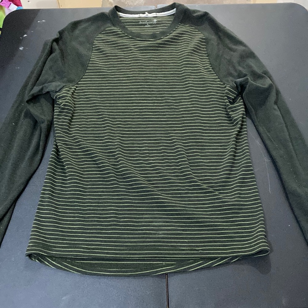 Men’s Baselayer Top size large Merino wool Smartwool